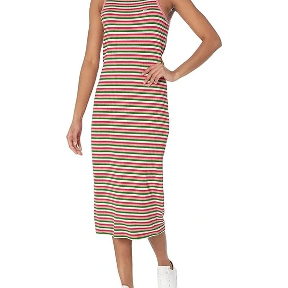 sachin and babi light blue dress Black Sleeveless Dress - Ribbed Midi Dress - Casual Tank Dress